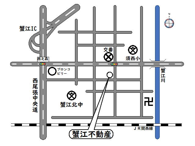アクセスマップ